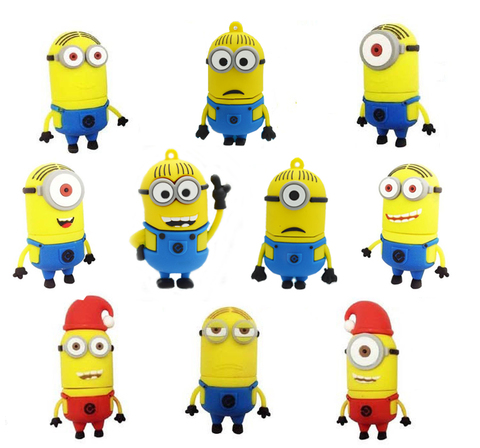 Despicable Me 2 Minions USB 2.0 Flash Memory Drive 8 GB