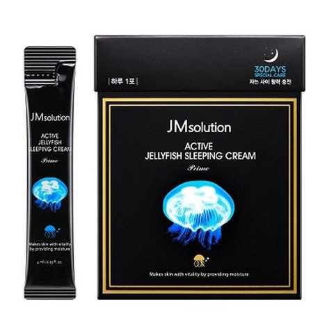JMsolution Active Jellyfish Sleeping Cream Prime - Маска ночная увлажняющая с медузой