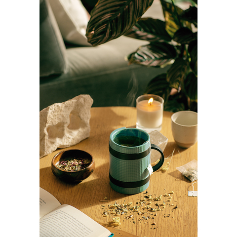 Кружка Doiy Yoga Mug зеленая