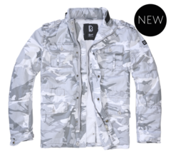 Brandit BRITANNIA WINTER JACKET blizzard camo