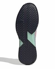Теннисные кроссовки Adidas Adizero Ubersonic 4.1 M - crystal white/aurora met/semi flash aqua
