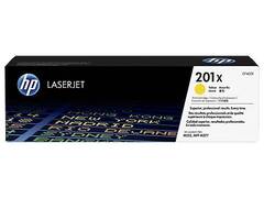 Картридж жёлтый 201X HP Color LaserJet Pro M252dw, M277dw, M277n. Ресурс 2,3K (CF402X)