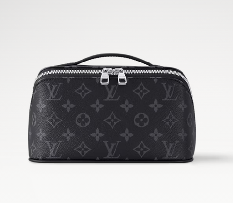 Несессер Louis Vuitton Toiletry Bag 2 Compartments Monogram Eclipse черный