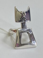 Котик (кольцо из серебра)