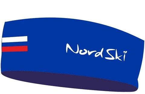 Повязка NordSki Active Blue Rus (OFSA)