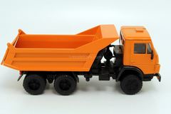 KAMAZ-5511 horizontal body ribs orange Elecon 1:43 used