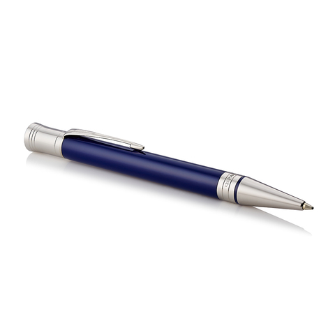 Ручка шариковая Parker Duofold, Blue/Black CT (1947988)