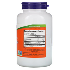 Now Foods, Сертифицированная органическая спирулина, 500 мг, 500 таблеток