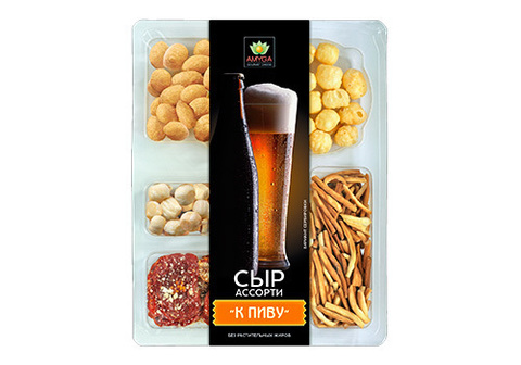 Сыр ассорти к пиву Amyga, 150г
