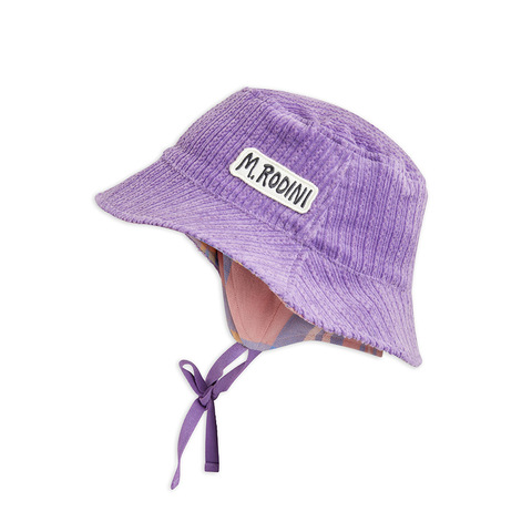 Шапка Mini Rodini Corduroy Bucket Purple