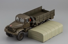 KRAZ-214B 1963-1967 khaki 1:43 Nash Avtoprom