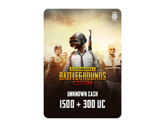 Игровая валюта PUBG Mobile 1500 + 300 UC [Цифровая версия]