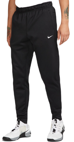 Теннисные брюки Nike Therma Fit Pant - black/black/white