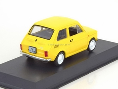 Fiat 126P yellow 1:43 DeAgostini Masini de legenda #34