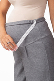 Брюки для беременных 13338 серый меланж