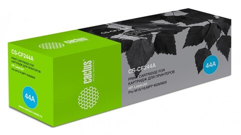 Картридж лазерный Cactus CS-CF244A CF244A черный (1000стр.) для HP LJ M15 Pro, M15a Pro, M28a Pro MFP/M28w Pro MFP