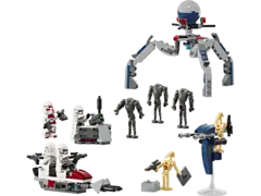 Конструктор LEGO Star Wars 75372 Боевой набор солдат-клонов и боевых дроидов