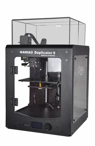 3D-принтер Wanhao Duplicator 6 Plus в пластиковом корпусе