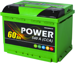 POWER 6СТ- 60 аккумулятор