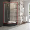Душевой уголок с раздвижными дверями 80х80х175 см Ravak Blix BLCP4-80 Sabina 3B240140Z1