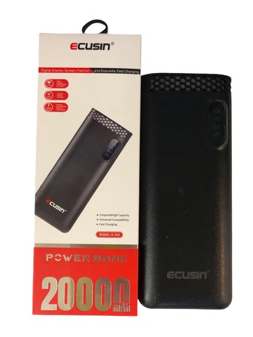 Powerbank (внешний аккумулятор) Ecusin E-505 (черный)
