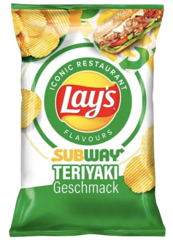 Чипсы Lays со вкусом Subway соуса Терияки