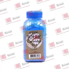 Тонер БУЛАТ s-Line iR-C1225C для Canon iR C1225 (Голубой, банка 130 г)