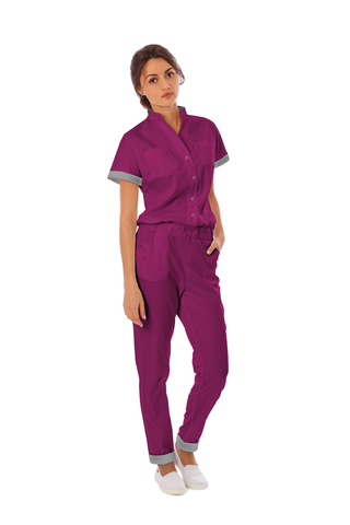 Комбинезон м92 сансара ежевика1900/серый