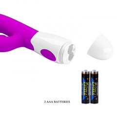 Вибратор-кролик со стимуляцией клитора Cerberus