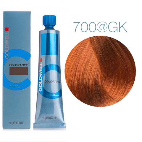 Goldwell Colorance 700@GK (сочный апельсиновый с золотисто-медным сиянием) - тонирующая крем-краска