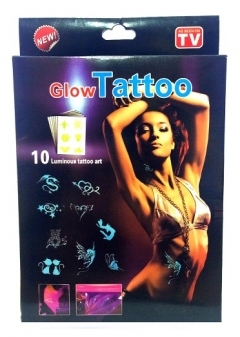 Игрушки для детей Фосфорные татуировки Glow Tattoo glow_tattoo.jpg