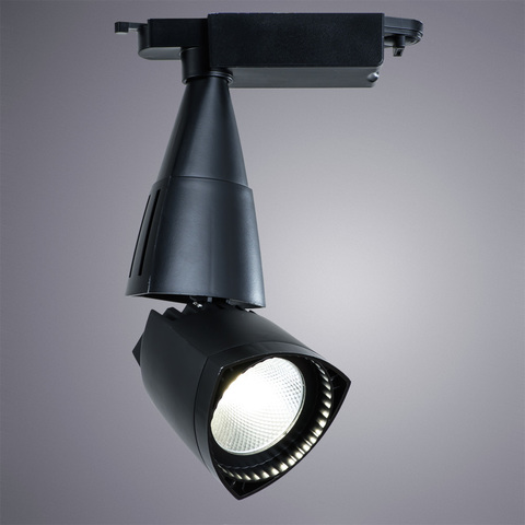 Трековый светильник Arte Lamp Lynx A3830PL-1BK