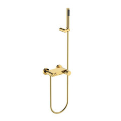 Boheme 123-GG.4 Смеситель STICK для ванны GOLD SPIRALE фото