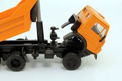 KAMAZ-5511 horizontal body ribs orange Elecon 1:43 used