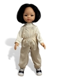 Зимний комплект с полукомбинезоном - На кукле. Одежда для кукол, пупсов и мягких игрушек.