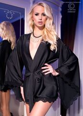 Короткий пеньюар с широкими рукавами CHILIROSE 4112 Peignoir