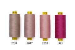 Нитки GUTERMANN Mara №150 пыльно-розовые (2017)