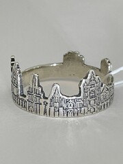 Прага ( кольцо из серебра)
