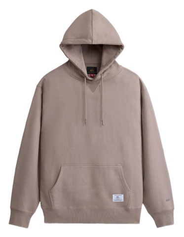 Толстовка Alpha Industries Essential French Terry Hoodie Gen II Atlas Khaki (Бежевый)