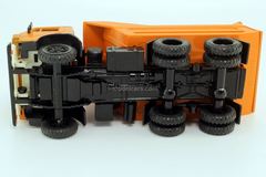 KAMAZ-5511 horizontal body ribs orange Elecon 1:43 used