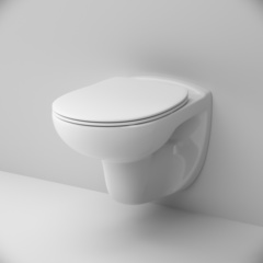 Подвесной унитаз без ободка с сиденьем микролифт AM.PM Sense - C741700SC