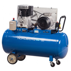 NORDBERG ECO (NCE200/520) Компрессор поршневой с ременным приводом, объем 200 л