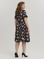 4549 Халат на пуговицах