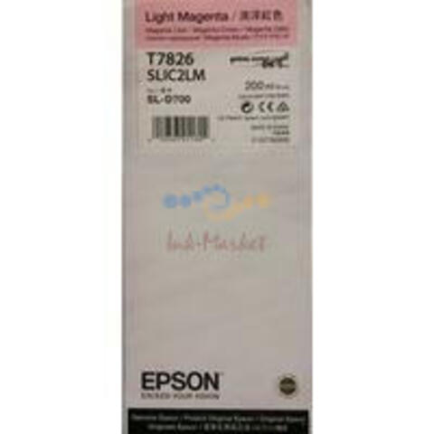 Картридж Epson T7826 светло-пурпурный для минифотолаборатории SureLab SL-D700 C13T782600