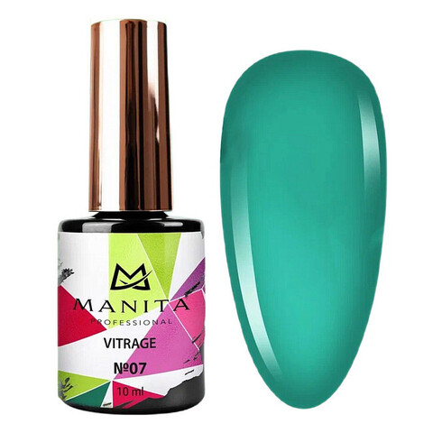 Manita Professional Гель-лак для ногтей / Vitrage № 07, 10 мл