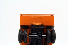 KAMAZ-5511 horizontal body ribs orange Elecon 1:43 used