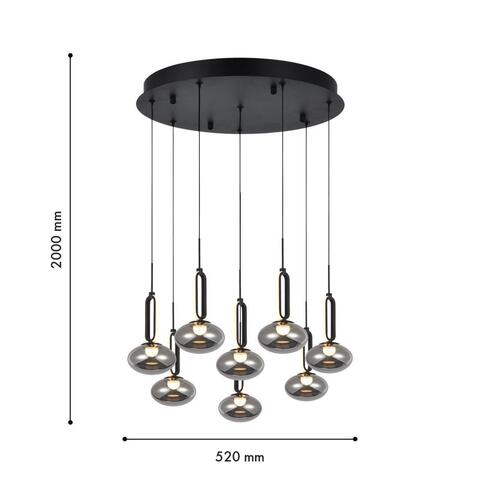 Подвесной светодиодный светильник Favourite Baron 4284-8P