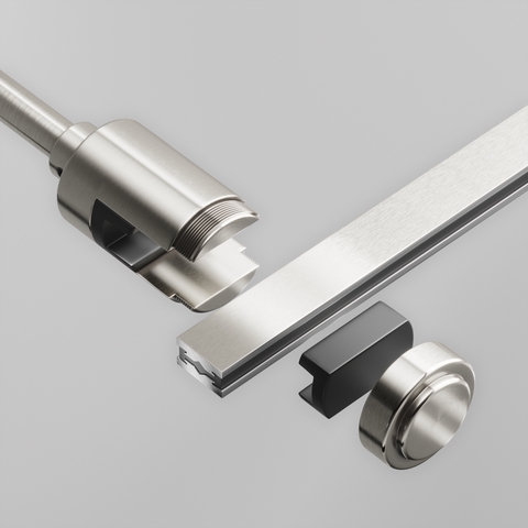 Комплектующие для трековой системы Maytoni Accessories for tracks flarity TRA155CW-SL1-PT