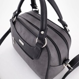 Сумка Саломея 269 македония серый + черный