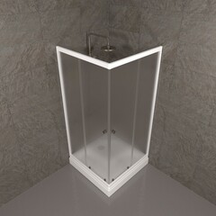 Душевое ограждение 90*90 А Triton Вельвет-К